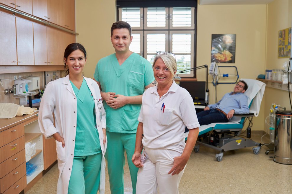 Ärztinnen und Ärzte im Dienst