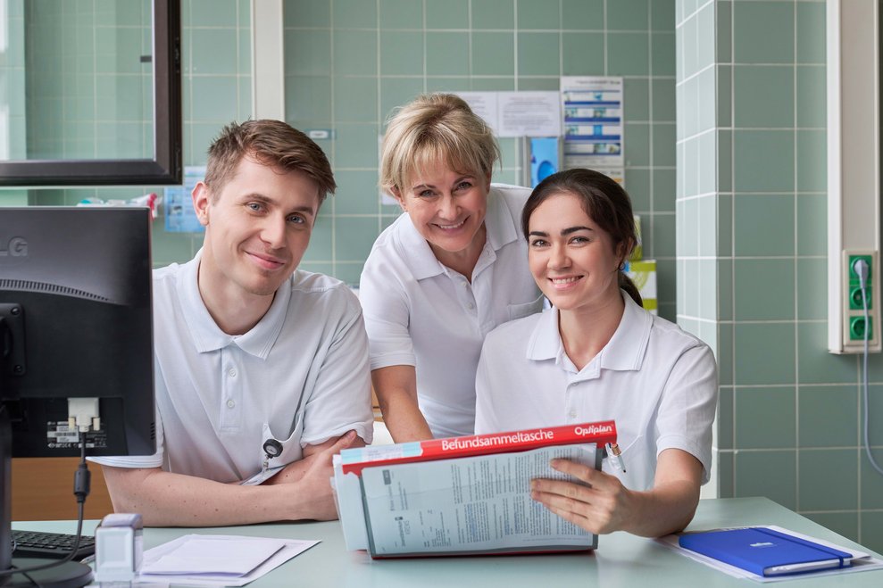 Ärztinnen und Ärzte im Dienst